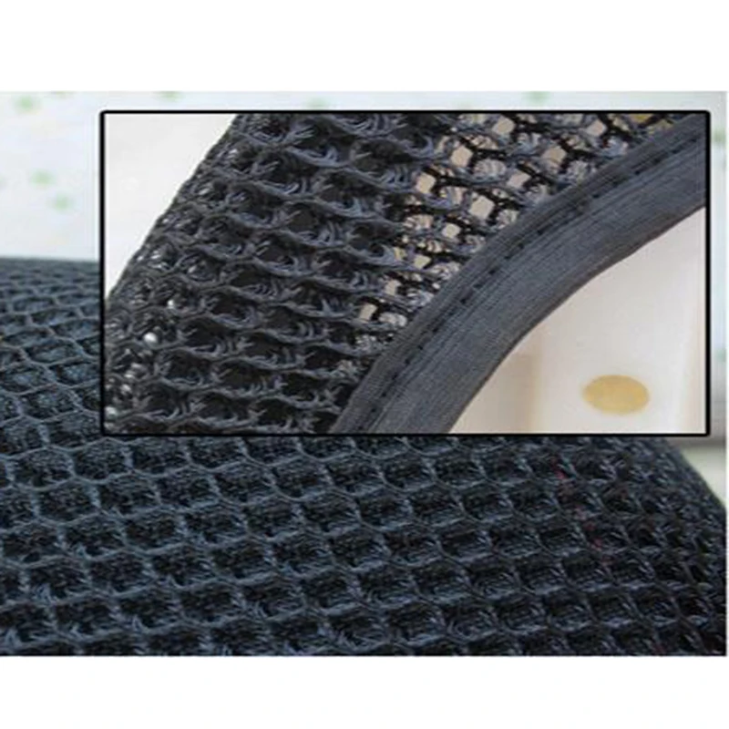 New Breathable Summer Cool 3D Mesh Motorcycle Moped Motorbike Scooter Seat Covers Cushion Anti-Slip Waterproof XL