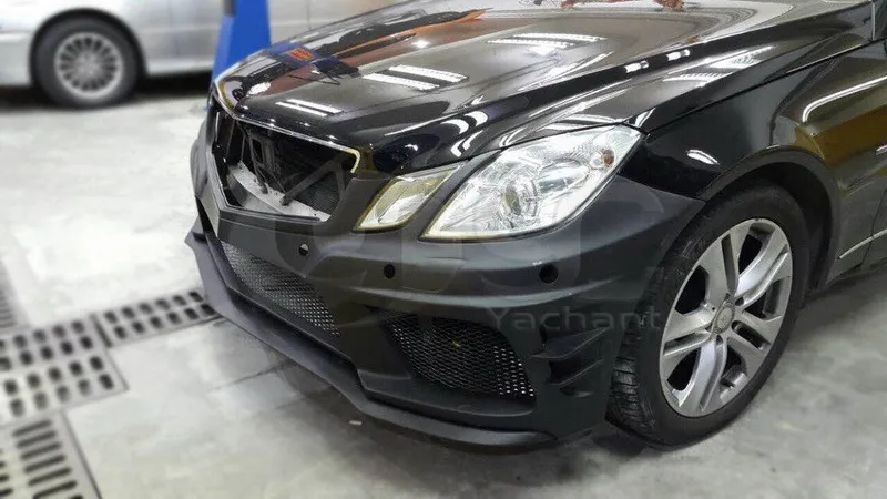 2010-2013 Mercedes Benz C207 W207 E Class Coupe Prior Design Style Body Kit Actual Fitted Pics (1)
