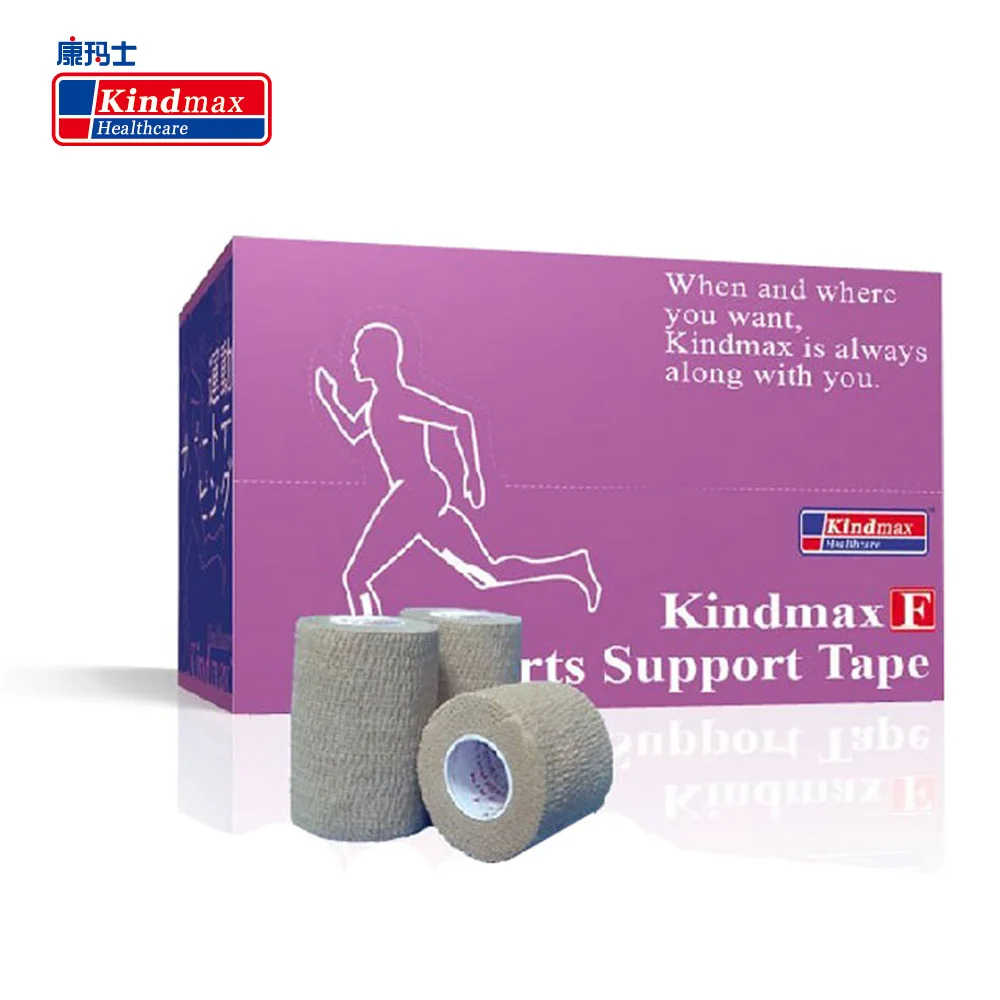 Kindmax Healthcare Elastic Cohesive Wrap Adhesive Bandage Cotton