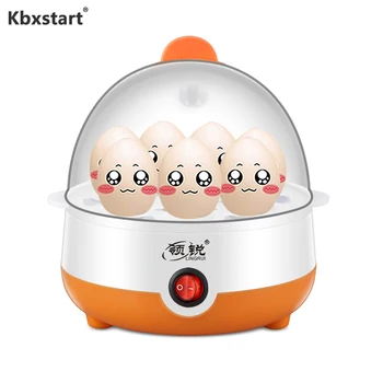 

Kbxstart 220V Multifunction Electric Egg Boiler Cooker Mini Steamer Breakfast Cooking Tools 7 Eggs Capacity Egg Cooker Utensils