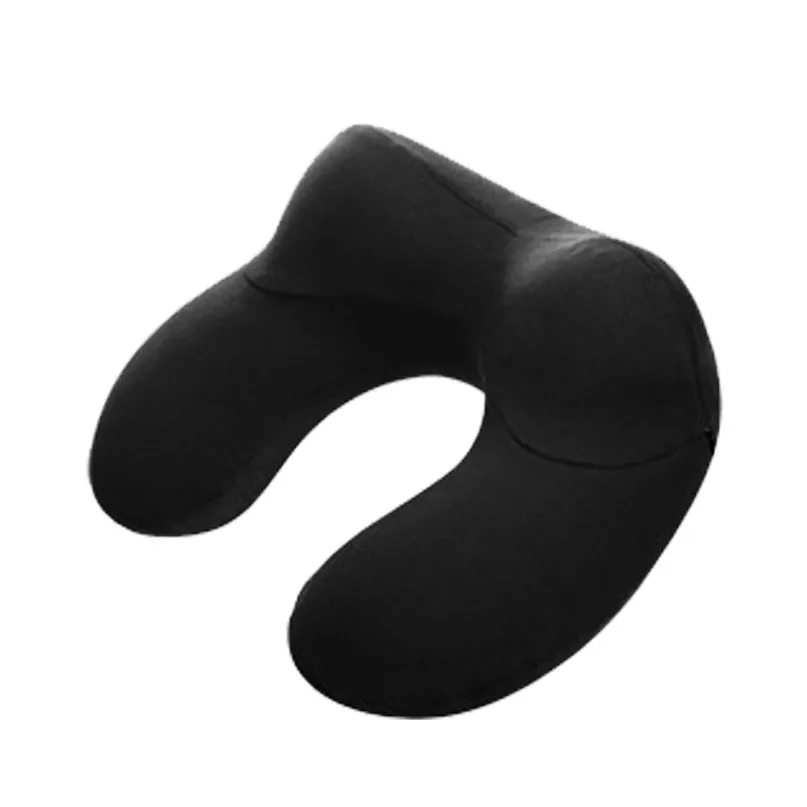 Inflatable Pillow Travel Air Cushion Camping Beach Car Head Rest Support camping equipment outdoor #2y14 (1)