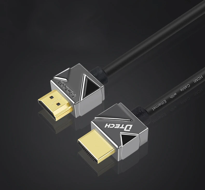 Высокоскоростной кабель HDMI 2,0 18 Гбит/с Поддерживает 4 k@ 60 Гц, 2160 P, 1080 P, 3D, HDR, Ethernet и реверсивный звуковой канал(ARC