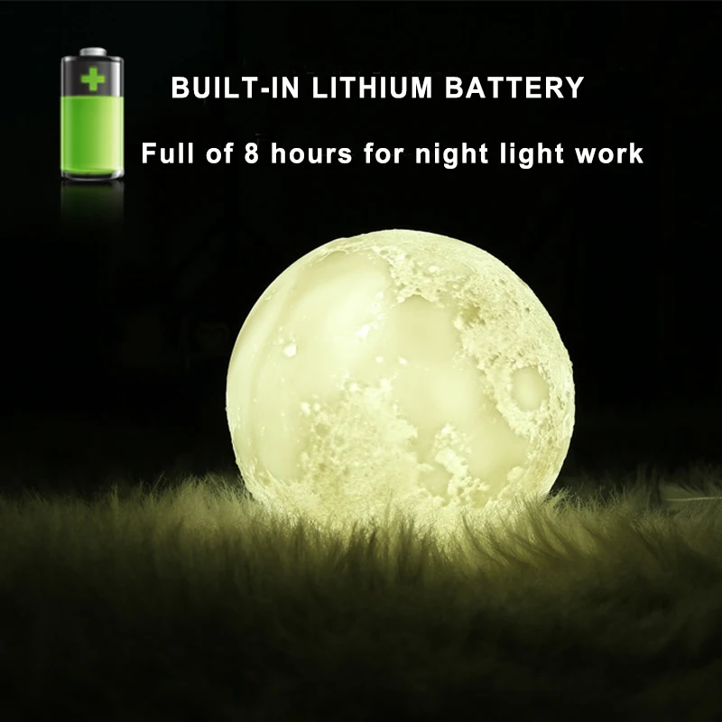  2019 New Arrival for Dropship Galaxy Lamp Moon Lamp Humidifier Personalized Desk Light Room Lamp Fr