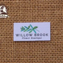 75 наклеек/глажения, Костюмы этикетки, органического хлопка label, отделение(TB062