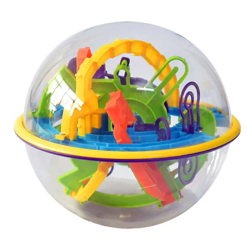 

168 Steps Perplexus Original 3D Magic Intellect Maze Ball Children Balance Logic Ability Puzzle Game Brain Teaser Training Tool