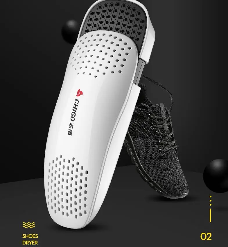 Portable Electric Shoe Dryer Ptc Efficient Heating High Temperature