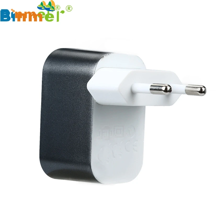 Factory Price Binmer NEW 5V 3.1A EU Regulations USB Power Adapter 2 USB Ports For Phone Tablets J08T Drop Shipping
