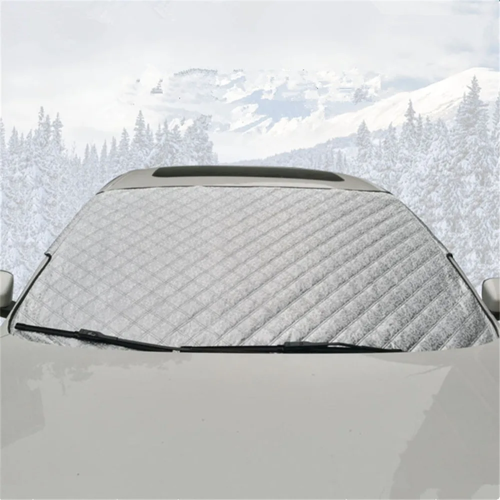 

Car Sun Shade Windshield Snow Cover Front Window Sunshade Car Covers Frost Guard Snow Ice Protector Cover anti UV Car-covers