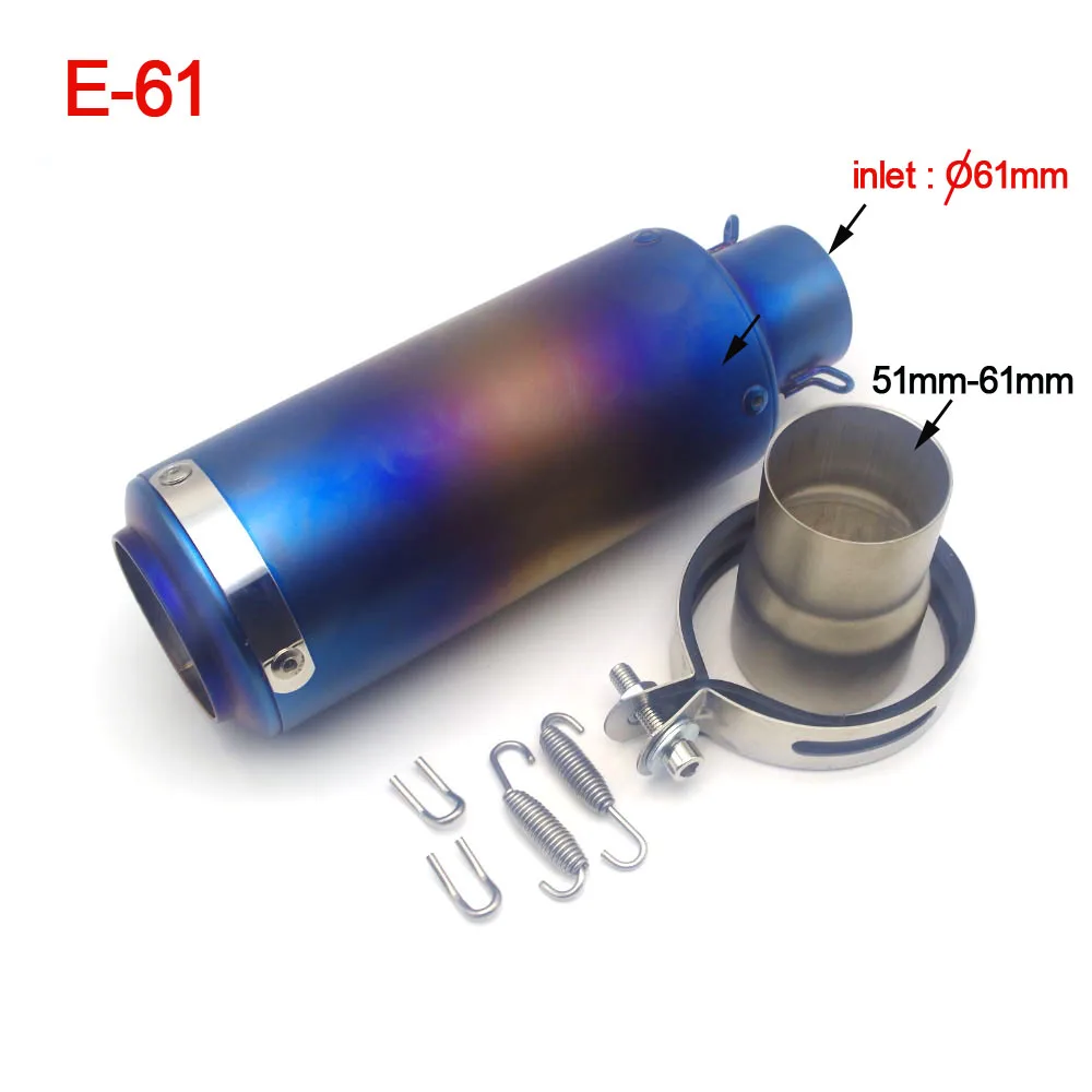 motorcycle exhaust muffler pipe  11 E-61  2