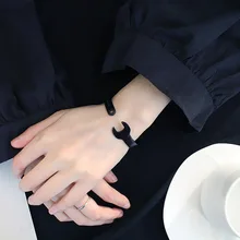 

Retro Rock Wrench Open Bracelet Titanium steel Gold Silver Cuff Bracelets Bangles for Women Party Bangles Jewelry