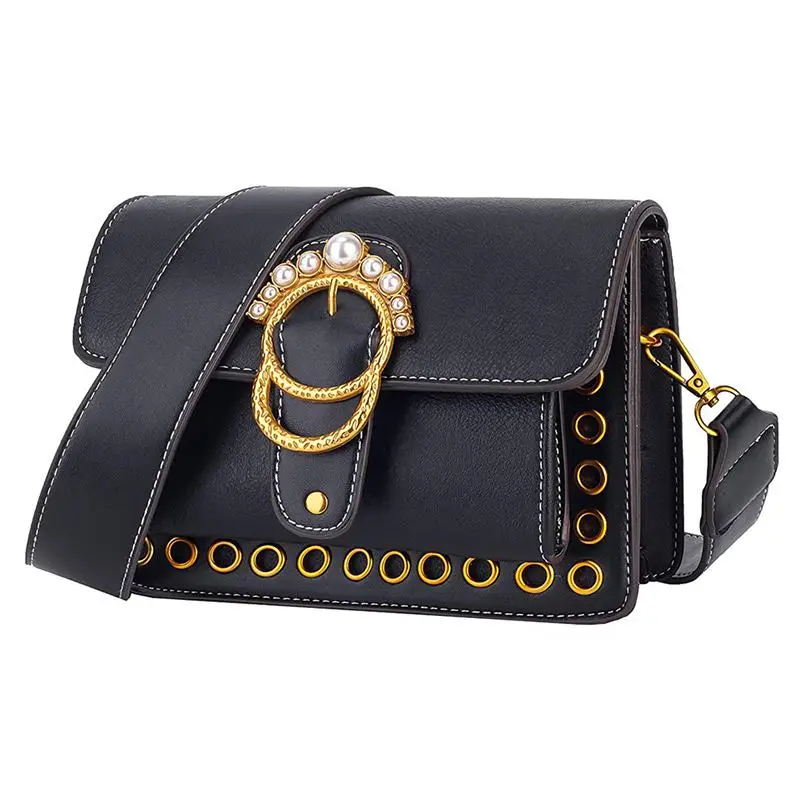 

Crossbody Handbags for Women, Shoulder Messenger Bag Clutch Wallet Purse with Strap Black