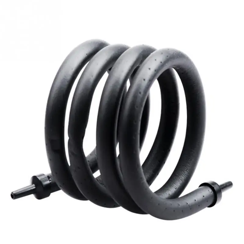 Goede 75 90 105 cm Zwart Lucht Buizen Luchtgordijn Bubble Muur Diffuser Beluchter voor Aquarium Aquarium Air pomp Accessoire #0605