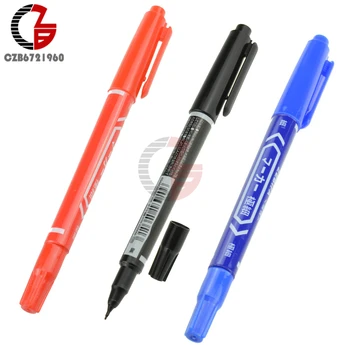 

5Pcs CCL Anti-etching PCB Circuit Board Ink Marker Double Pen PCB Repair Pen for DIY PCB Repair CCL Printed Circuit Diagram