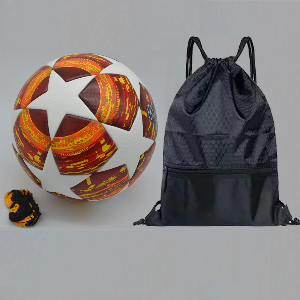 

League Soccer Ball Red Madrid 19 Final Balls PU high grade seamless paste skin football ball Size 5 Futbol bola