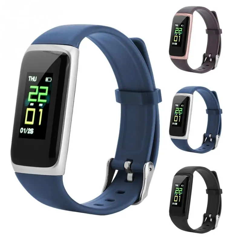 IP67 Водонепроницаемый умный Браслет, измеритель артериального давления, пульсометр, браслет