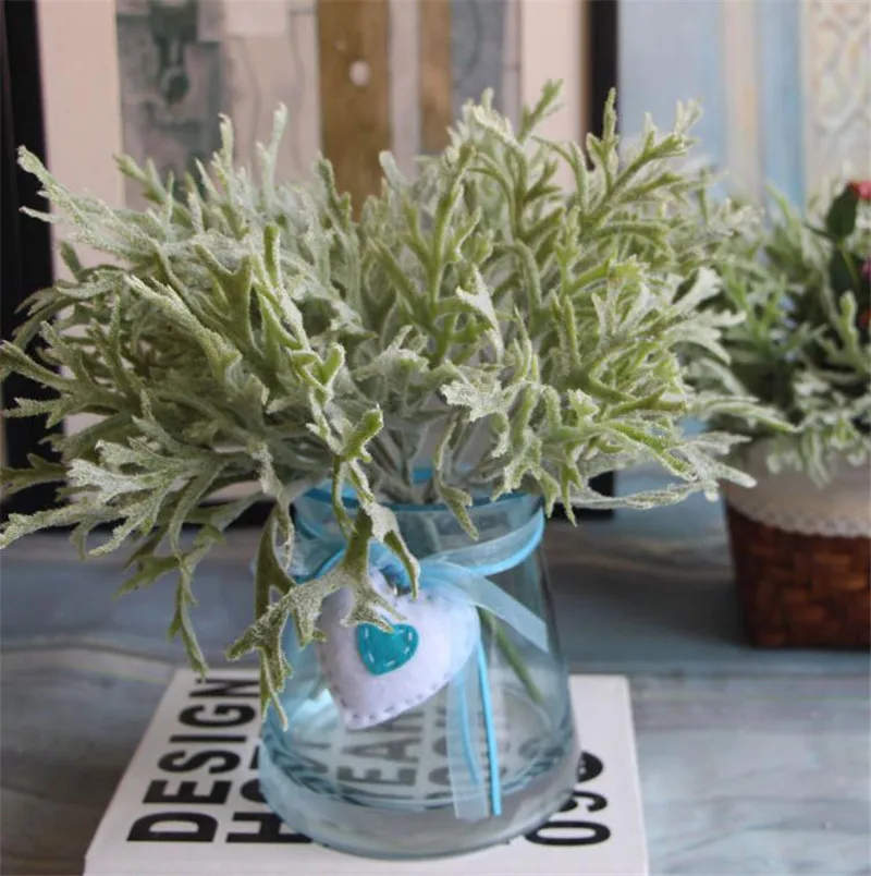 Plastiques Tufting Bois Feuille 28 cm/11 "Longueur Fleur Artificielle