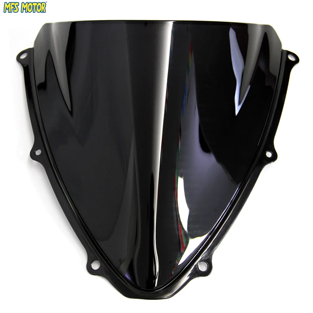 

2006 2007 06 07 For Suzuki GSXR 600/750 K6 Double Bubble Windshield/Windscreen - Black