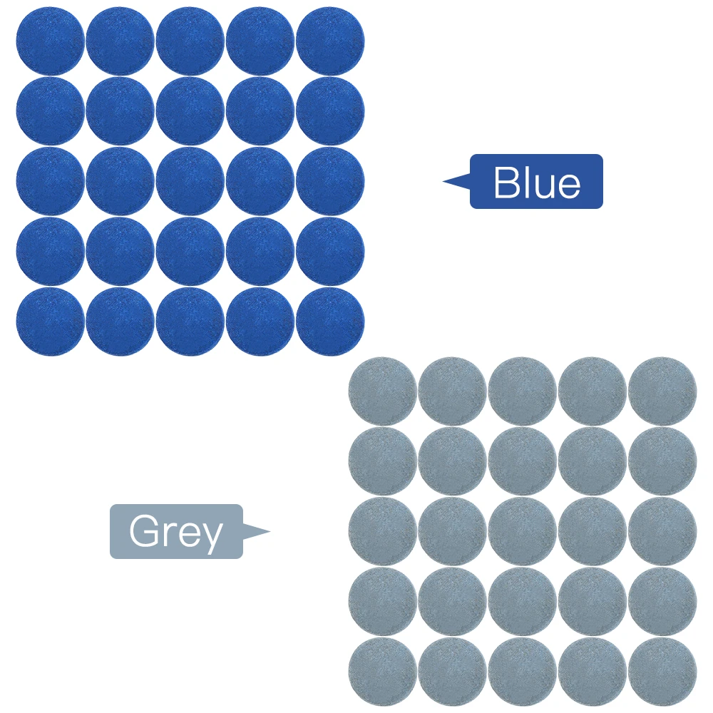 50 шт. 9 мм/10 мм/12 мм/13 мм бильярдные наконечники для кия аксессуары для бильярда