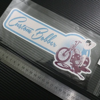 

Custom Bobber Stickers Motorbike Motorcycle Rocker Chopper Rockabilly Bikers