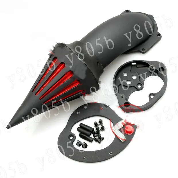 Motorcycle Black Spike Intake Air Cleaner Kits For Kawasaki Vulcan