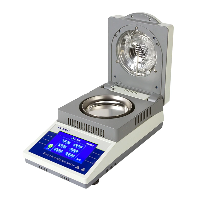 

Measuring Instrument DHS-10A Rapid Moisture Analyzer Tea Water Wood Corn Grain Halogen Moisture Tester
