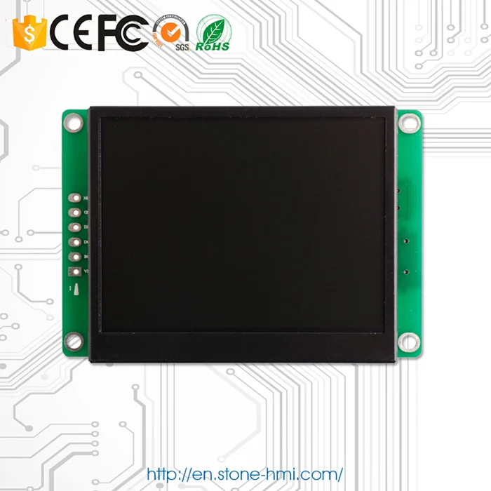 Small LCD Module 3.5 inch with Touch + Controller Board + Program + Serial Interface
