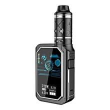 

220W Electronic e Cigarette Kit 510 Thread 4600mAh Capacity Battery Quad Core Temperature Control System Box VAPE