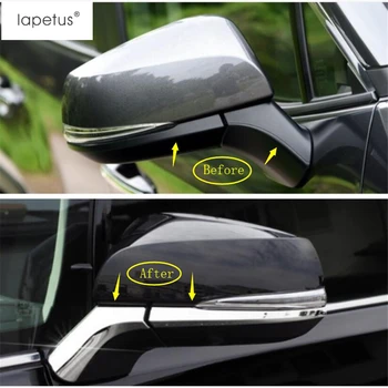 

Lapetus For TOYOTA RAV4 RAV 4 XA50 2019 2020 ABS Chrome Outside Auto Door Rearview Mirror Rubbing Strip Molding Cover Kit Trim
