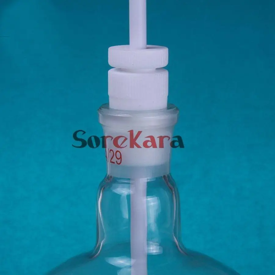Size 14 19 24 29 34 40 50 PTFE Standard Stopper Stirrer Bearing Adapter Stopper Mixing Plug lab glass supplies lab glass adapter