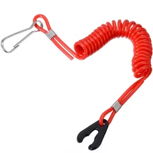 Лодочный мотор предохранитель шнурок для ключей подвесной выключатель выключатели переключатель и ремень безопасности Шнур пластик для Yamaha Honda