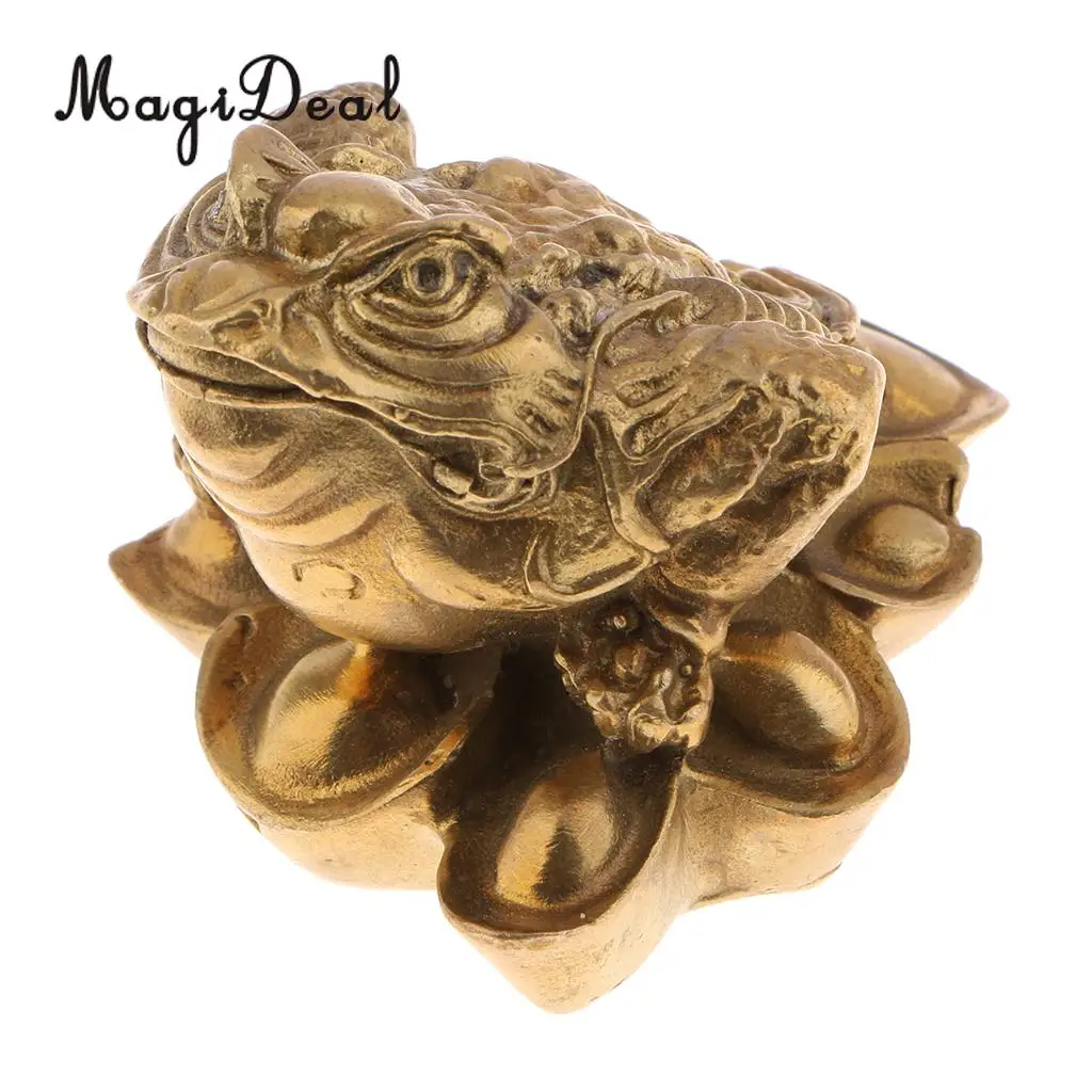 Feng Shui Money Lucky Fortune Wealth Chinese For Frog Toad Coin Home Shop Office Table Decoration