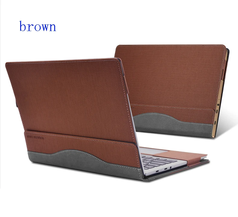 Чехол для ноутбука lenovo YOGA 720-13IKB 13," Креативный дизайн чехол из искусственной кожи защитный чехол для йоги 720 подарок - Цвет: brown