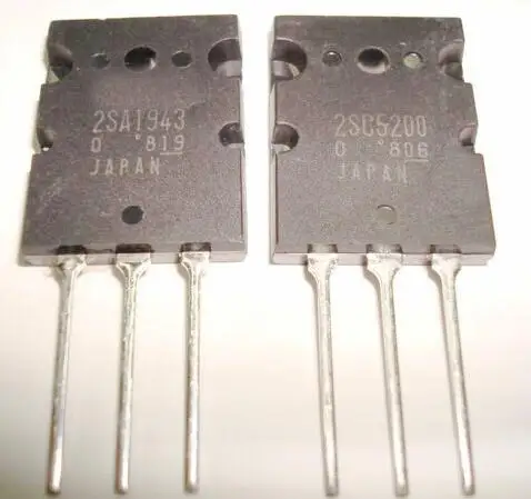 

100% Original New C5200 + A1943 2SC5200 + 2SA1943 Power Amplifier Power Transistor TO-3P IC Connector x 10 Pair FREE SHIPPING