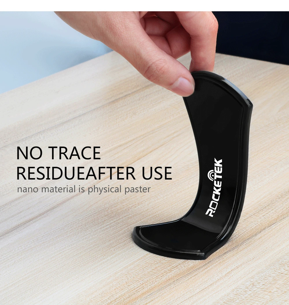 

Rocketek Universal Accessories stand for phone For Tablet Car Phone Holder Strong Adsorption Wall Desk Sticker Paste Holder