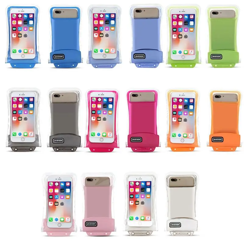 

Universal Transparent Waterproof Bag Phone Pouch Protective Case for iPhone X/8/8P/7/7P/6S/6P Samsung Galaxy Sony Smartphones