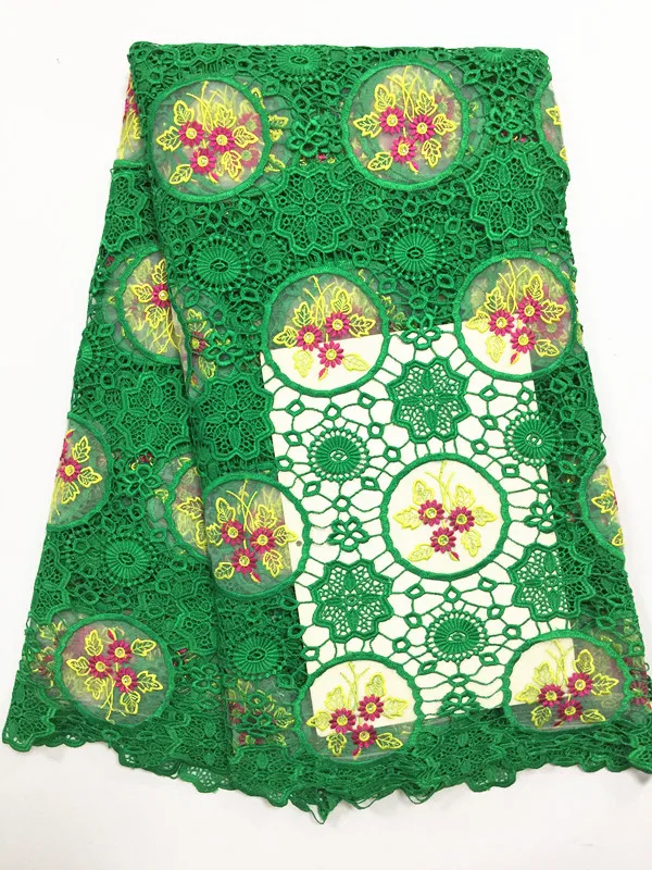 

High quality African guipure lace fabric for sewing african cord lace fabric for woman wedding dress