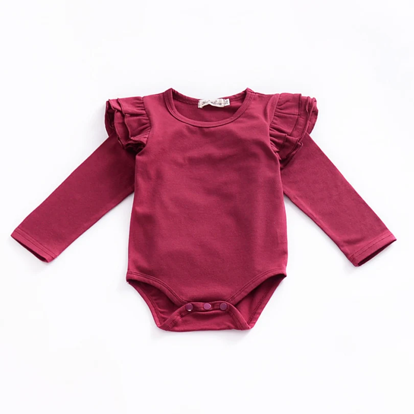 Bobo lindo bebé recién nacido mameluco niña mameluco ropa de verano con volantes de manga de Bebes mamelucos bebé niños mono trajes Braga 0- 36 m Bobo lindo bebé recién nacido mameluco niña mameluco ropa de verano con volantes de manga de Bebes mamelucos bebé niños mono trajes Braga 0- 36 m