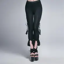 Модные женские укороченные брюки Goth Gaucho PT025