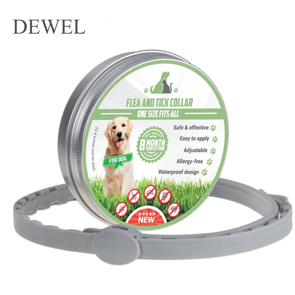 Dewel New Anti insect Cat Dog Collar Anti Flea Mosquitoes Ticks