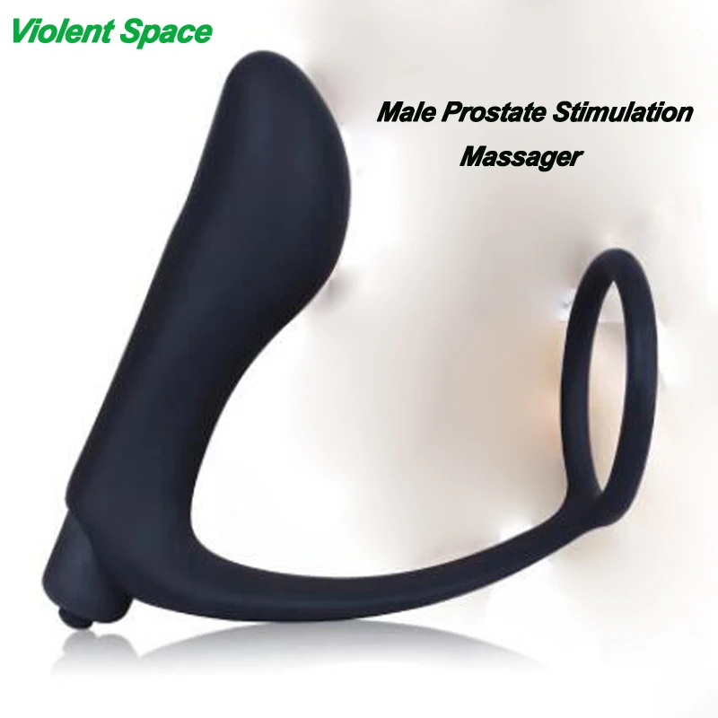 Anal Vibrator Sex Toys for Men Prostate Stimulation Massager products Cock Ring Black thumb Butt Plug Erotic toys cockring |