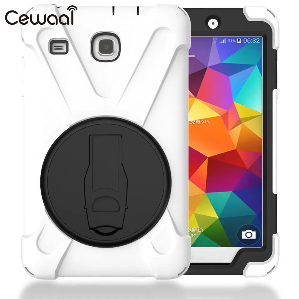 Защитный чехол из АБС и силикона для планшета защитный Прочный сверхпрочный Samsung
