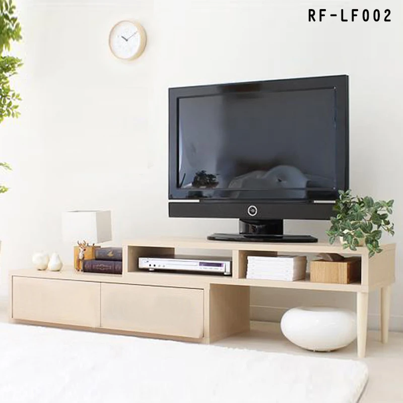 Wood TV Cabinet TV Cabinet Modern Minimalist Living Room