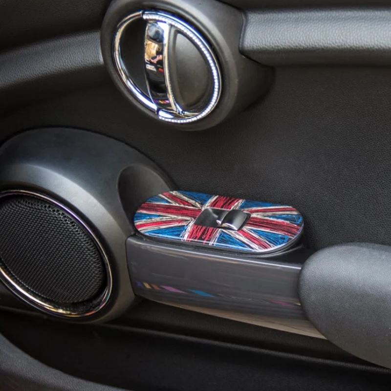 Наклейки на панель подъемника для Mini Cooper F55 F56 F57 14 + Стайлинг автомобиля