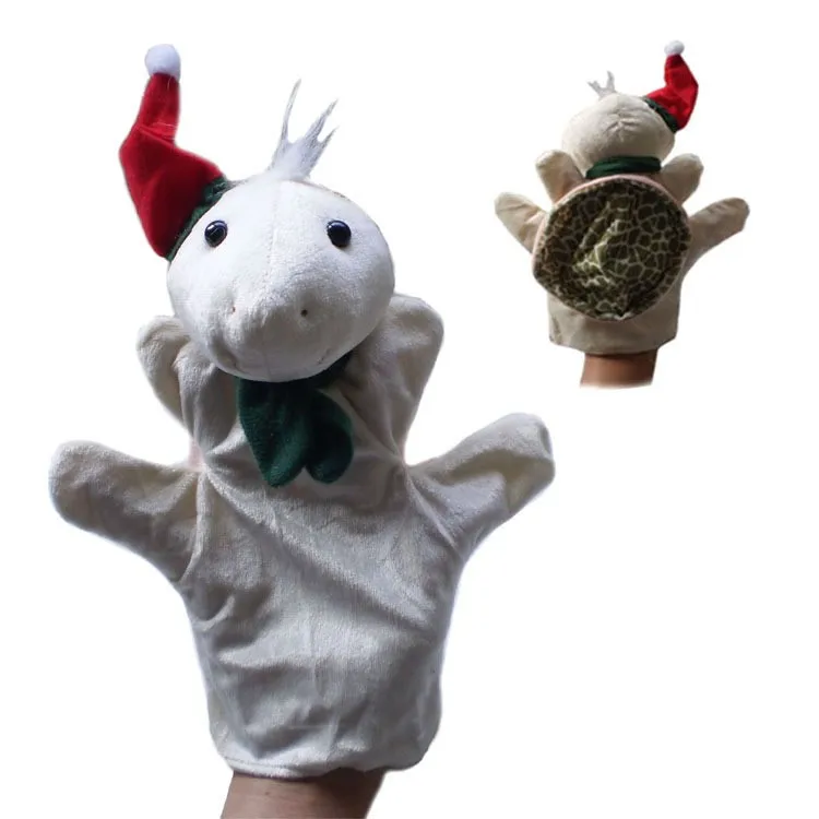 29 стилей Плюшевые рождественские животные рождественские Ручные куклы набивная кукольная перчатка марионетка говорящие игрушки реквизит для детей студентов