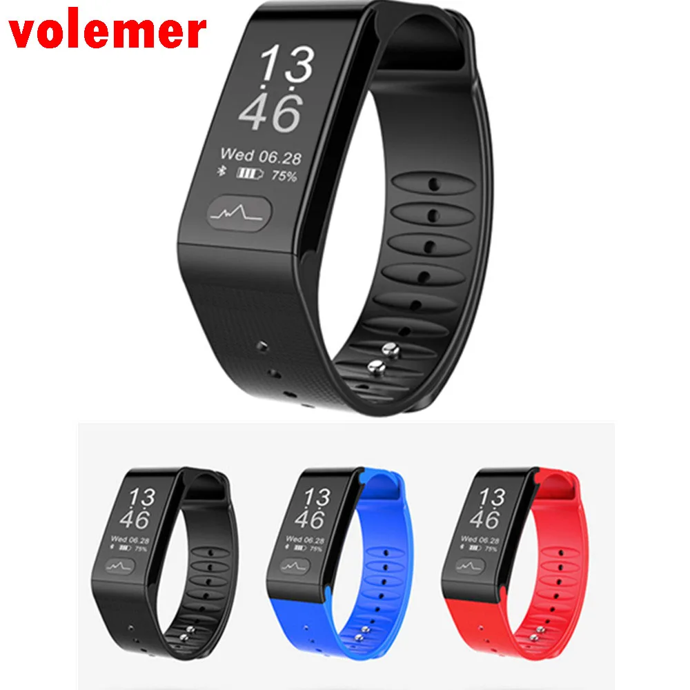 Original T6 Heart Rate Smart Band Watch ECG Puls Blood Pressure Monitor