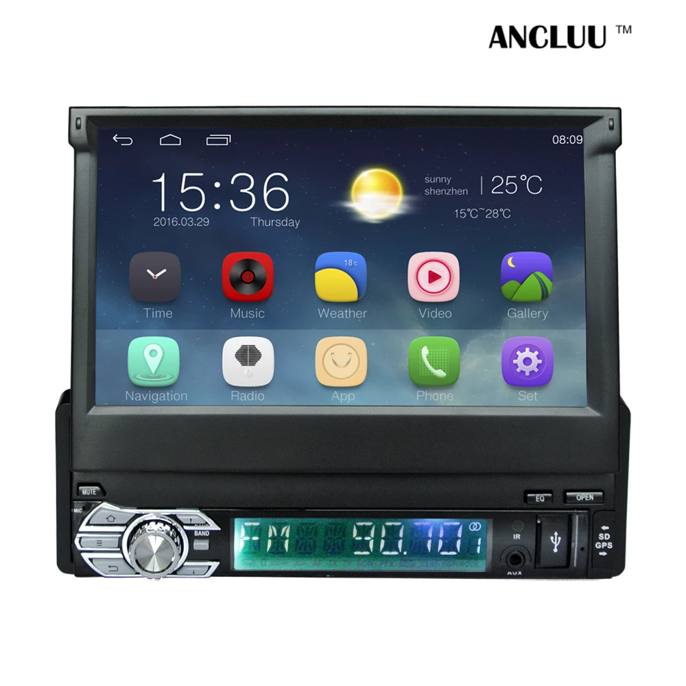 Android 6 0 Universal 1 Din font b Car b font video Player font b GPS