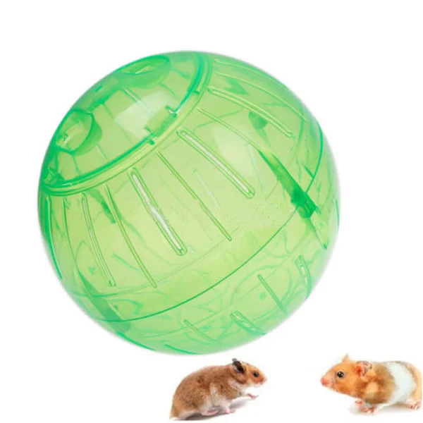 Pet Play Exercise Rodent Jogging Mice Hamster Gerbil Rat Ball Plastic Toy DT 