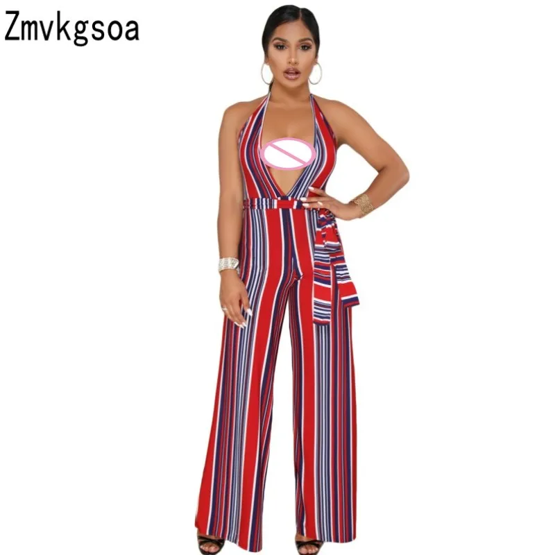 jumpsuit striped