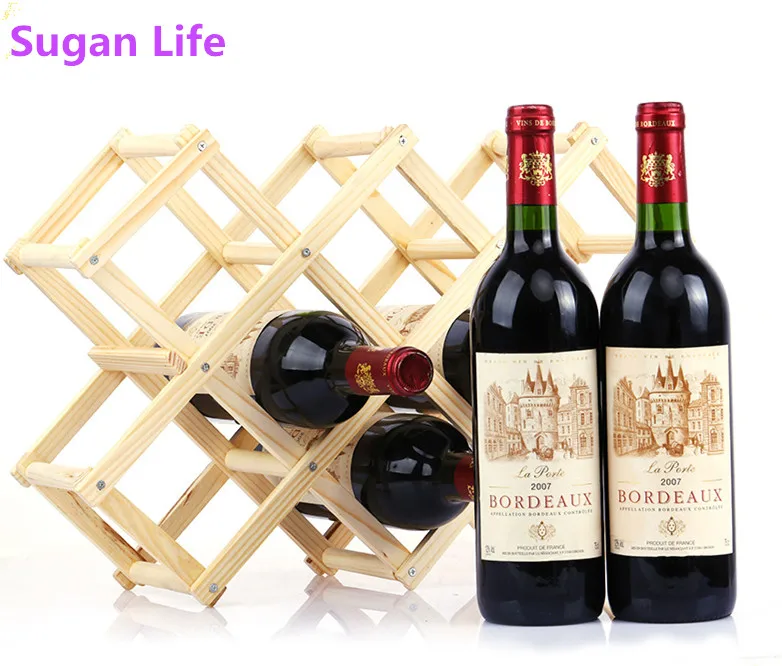 Креативный держатель для вина Sugan Life 1 шт. домашняя стойка пива складная