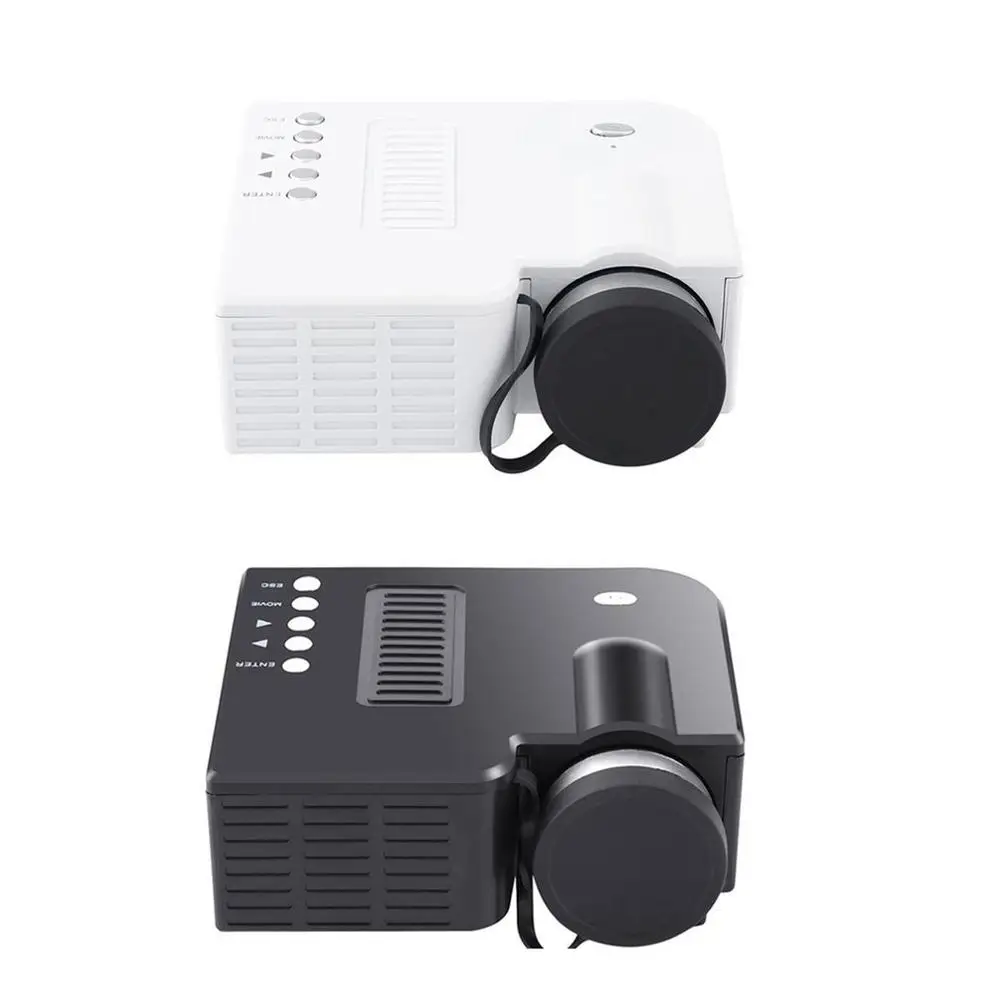 

UC28A Portable Convenient HD 1080P LED Video Projector Home Cinema Theater Entertainment Multimedia PC USB TV AV Video Projector